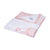 Little Bonbon Cot Blanket 150cm x 100cm - Up, Up And Away Pink/White