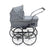 Valco Baby Royale Doll Stroller - Grey Marle
