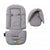 VeeBee Allsort Seat Pad & Head Hugger - Grey