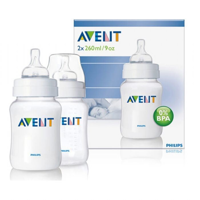 Avent Classic 260ml Feeding Bottle (2 Pack) – Baby Care Nursery