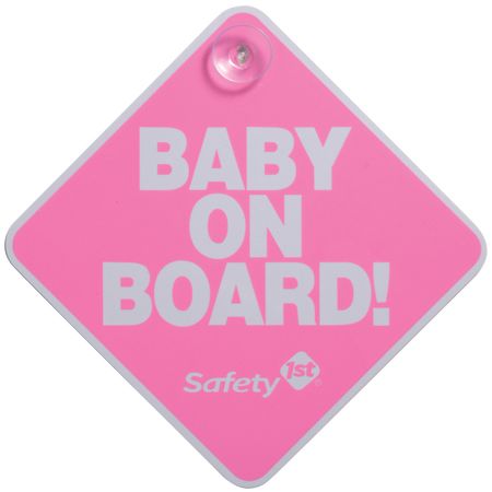 Safety 1st Baby On Board Sign – Baby Care Nursery