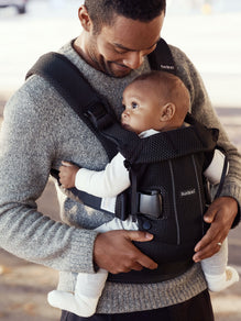 BabyBjorn Baby Carrier ONE Air - Black 3D Mesh – Baby Care Nursery