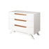 Grotime Retro 3 Drawer Chest - White