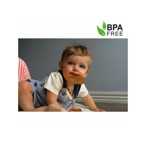 Haakaa Natural Smiling Owl Teether – Baby Care Nursery