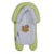 Babyhood 2 in 1 Head Support - Yellow & White