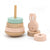 Trixie Wooden Stacking Toy - Mrs. Rabbit