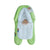Babyhood 2 in 1 Head Support - Lime & White
