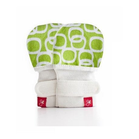 Guavakids Guava Baby Mitts 7-10kg Bubbles Lime/Black – Baby Care Nursery