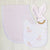 Living Textiles 3 Piece Gift Set - Swan/Pink Stripe