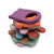 We Might Be Tiny Bear teether - Chocolate Brown