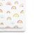 SnuzPod Bassinet Fitted Sheet 2 Pack - Coloured Rainbow