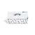 SnuzPod Bassinet Fitted Sheet 2 Pack - Mono Rainbow