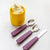 We Might Be Tiny Toddler Feedie Cutlery Set - Plum