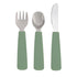 We Might Be Tiny Toddler Feedie Cutlery Set - Sage