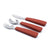 We Might Be Tiny Toddler Feedie Cutlery Set - Rust