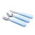 We Might Be Tiny Toddler Feedie Cutlery Set - Powder Blue