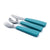 We Might Be Tiny Toddler Feedie Cutlery Set - Blue Dusk