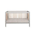 Troll Lukas Cot – Soft Grey With Whitewash Bars