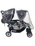 VeeBee Tandem Universal Rain & Stormcover Clear